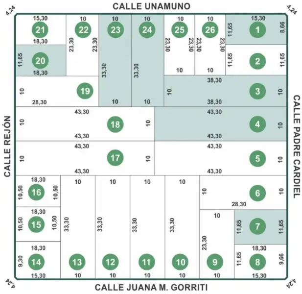 Terreno en venta en LOS PINARES