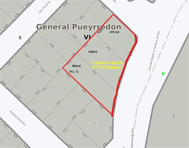 Terreno en venta en PUNTA MOGOTES