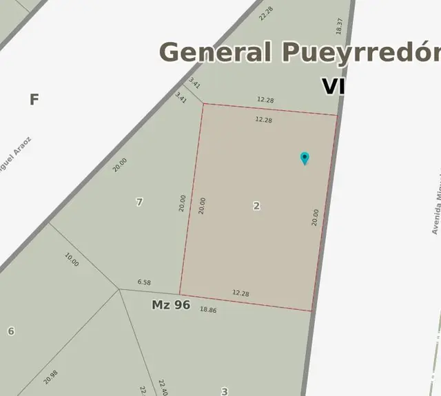 Terreno en venta en DEL PUERTO