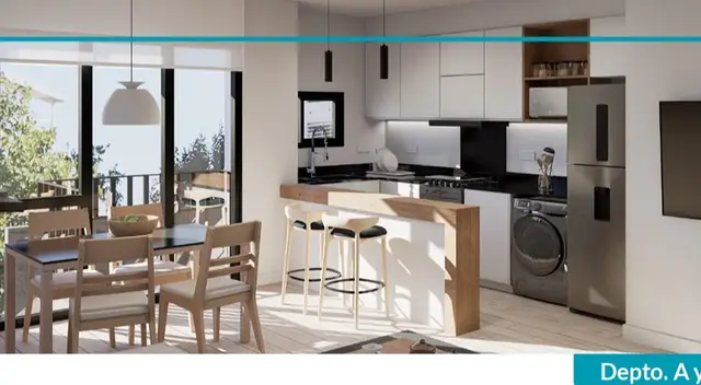 Departamento de 2 ambientes en venta en PLAZA PERALTA RAMOS