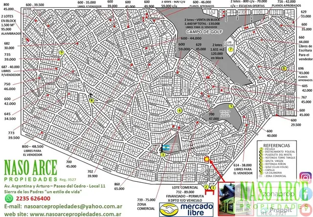 Terreno en venta en SIERRA DE LOS PADRES