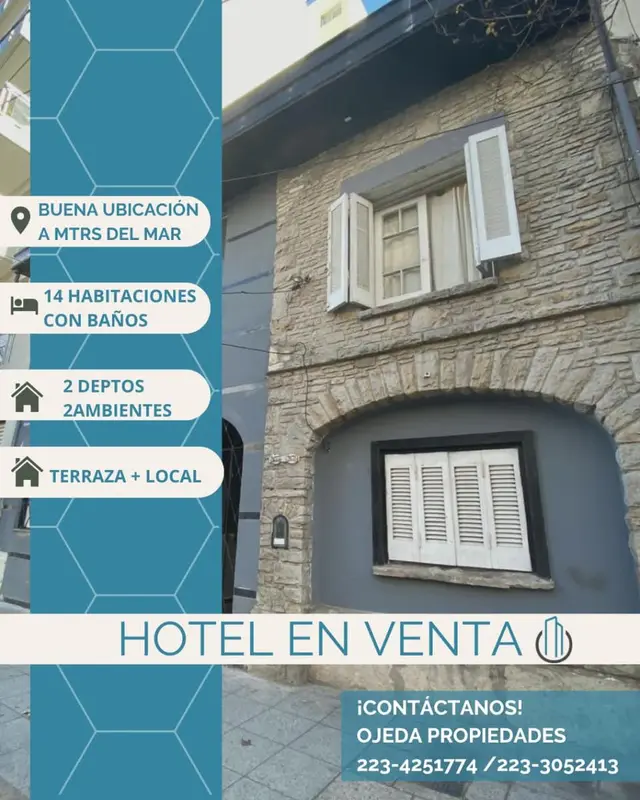 Departamento de 14 ambientes en venta en ESTACION TERMINAL (ALDREY)
