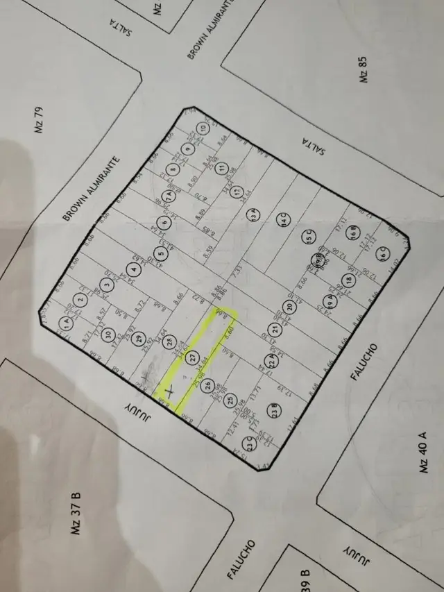 Terreno en venta en PLAZA PERALTA RAMOS