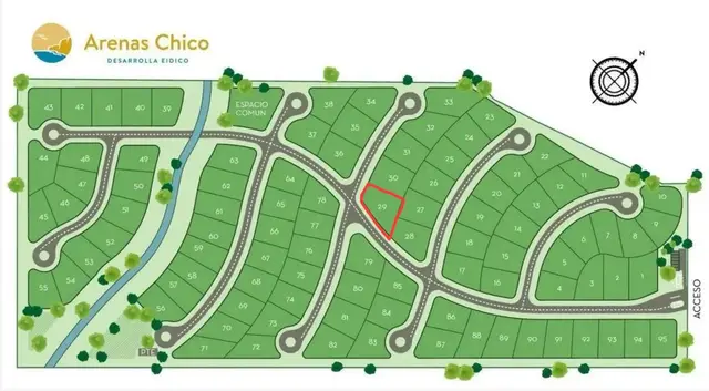 Terreno en venta en NUEVO GOLF
