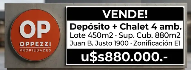 Local de 4 ambientes en venta en RIVADAVIA BERNARDINO