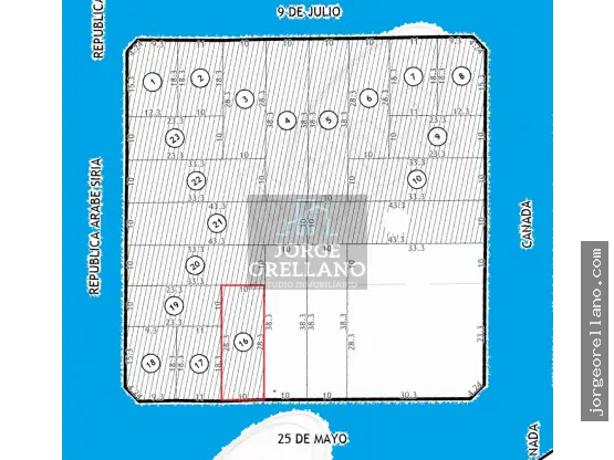 Terreno de 1 ambiente en venta en LIBERTAD
