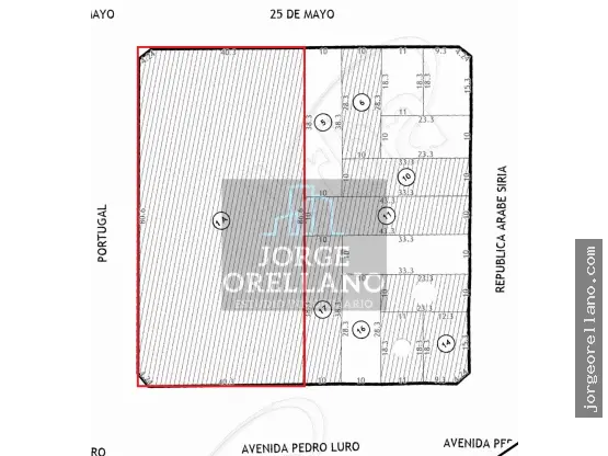 Terreno de 1 ambiente en venta en LIBERTAD