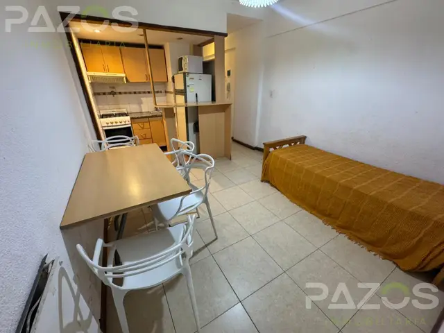 Departamento de 1 ambiente en alquiler temporario en Mar del Plata
