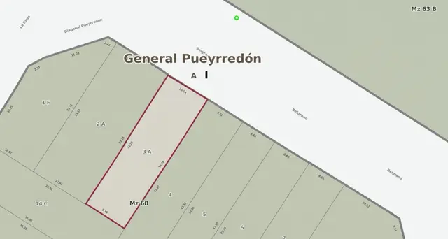 Terreno en venta en Centro