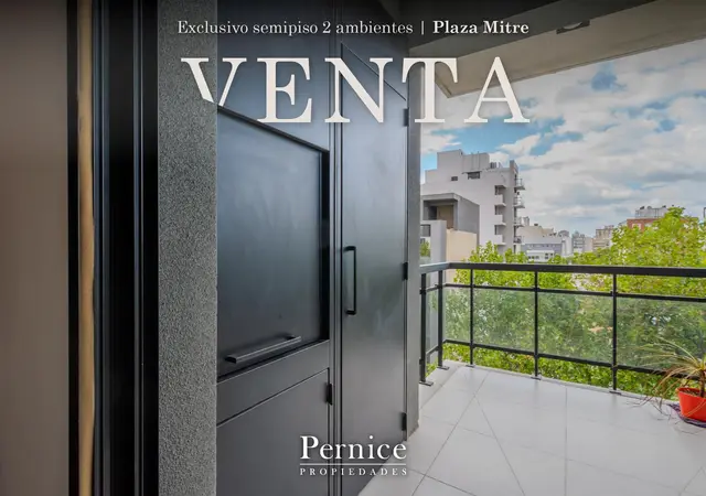 Departamento de 2 ambientes en venta en PLAZA PERALTA RAMOS