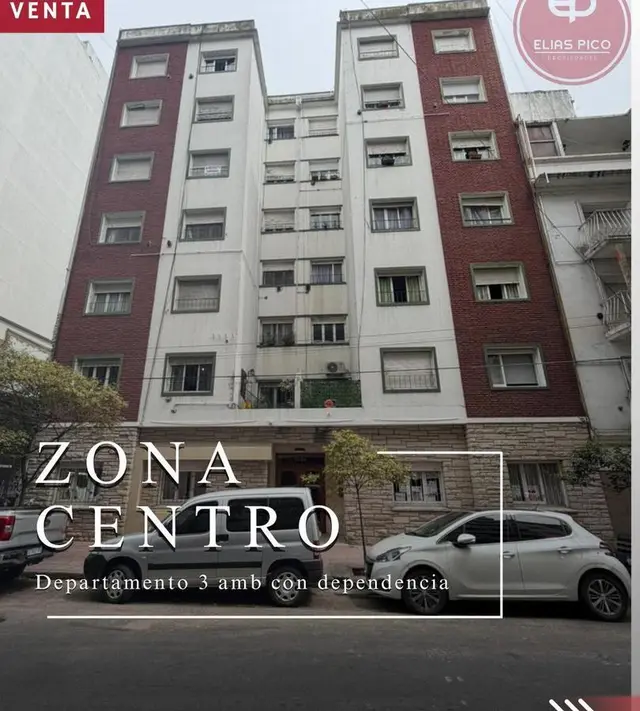 Departamento de 3 ambientes en venta en Centro