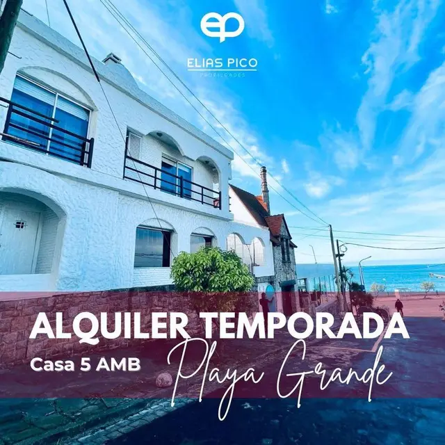 Casa de 5 ambientes en alquiler temporario en LOMAS DE STELLA MARIS