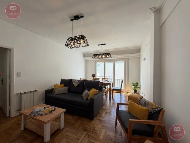 Departamento de 3 ambientes en alquiler temporario en Plaza Mitre