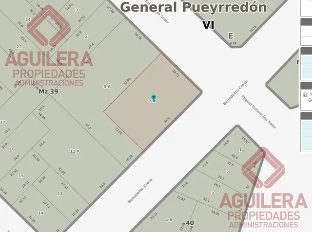 Terreno en venta en PUNTA MOGOTES