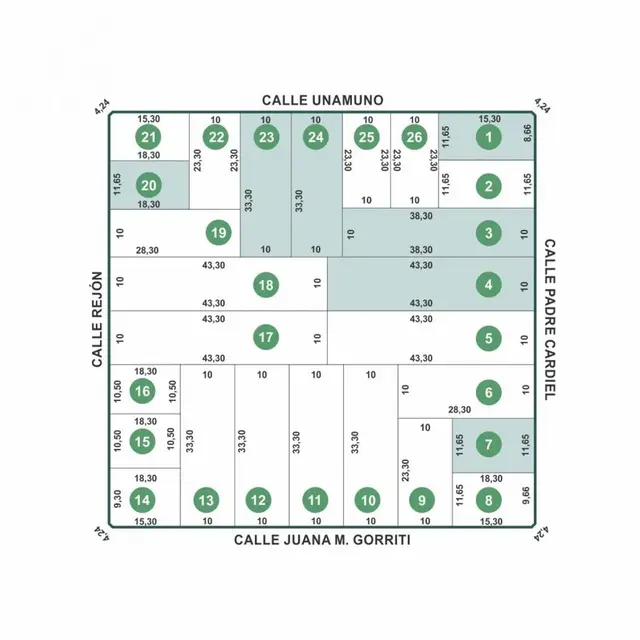 Terreno en venta en LOS PINARES