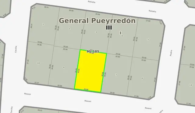 Terreno en venta en SIERRA DE LOS PADRES