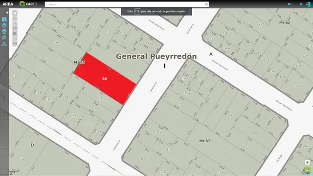 Terreno en venta en PLAZA PERALTA RAMOS