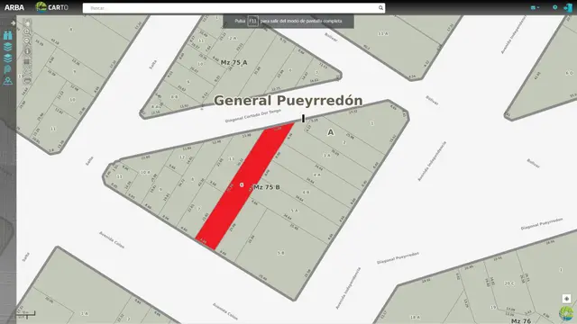 Terreno en venta en Centro