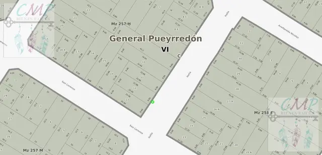 Terreno en venta en RIVADAVIA BERNARDINO