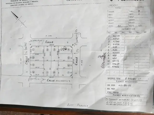 Terreno en venta en PARQUE CAMET