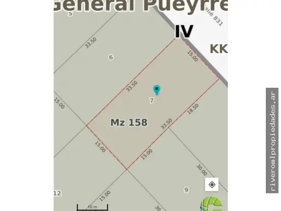 Terreno de 1 ambiente en venta en SAN EDUARDO DE CHAPADMALAL