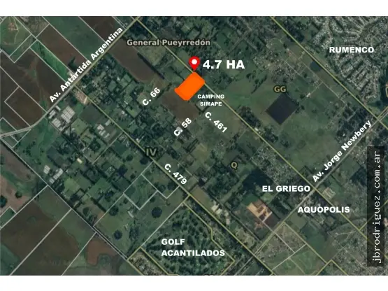 Terreno de 1 ambiente en venta en SAN PATRICIO