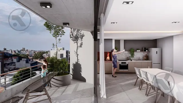 Departamento de 2 ambientes en venta en Chauvín