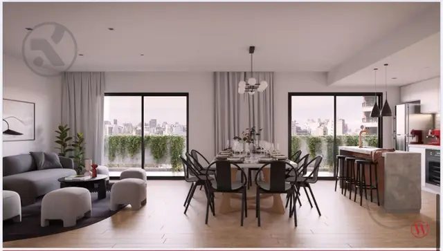 Departamento de 2 ambientes en venta en Área Centro