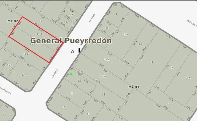 Terreno en venta en PLAZA PERALTA RAMOS