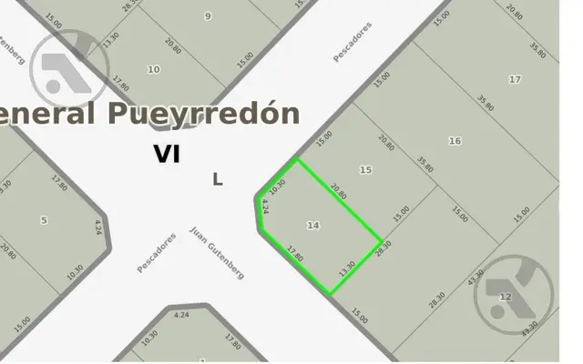 Terreno en venta en COLINAS DE PERALTA RAMOS