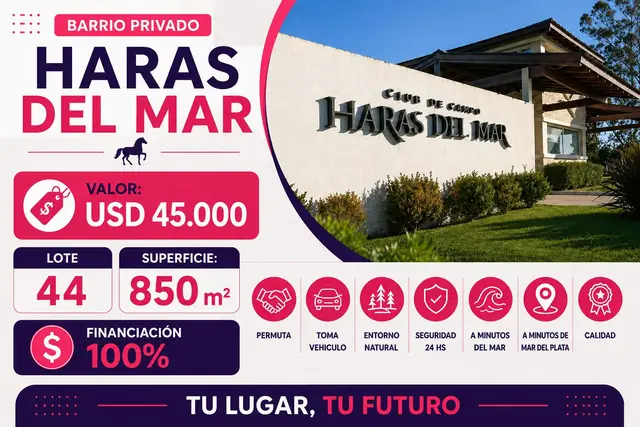 Terreno en venta en Mar del Plata