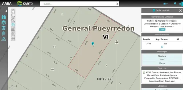 Terreno en venta en LOS PINARES