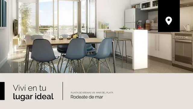 Departamento de 2 ambientes en venta en LA PERLA