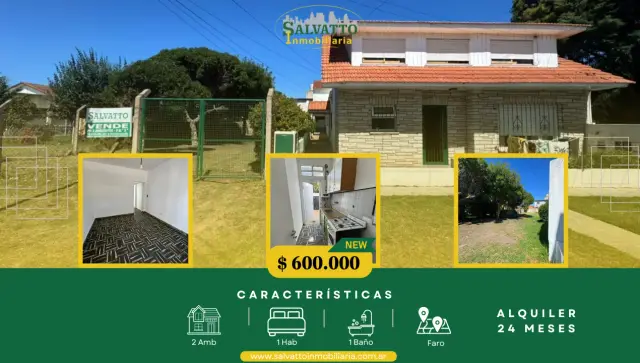 PH de 2 ambientes en alquiler en Faro Norte