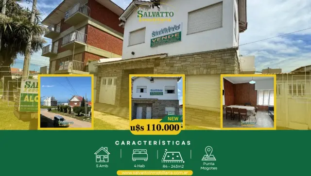 Casa en venta en Punta Mogotes