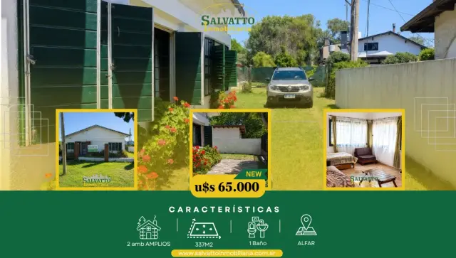 Casa de 2 ambientes en venta en Alfar