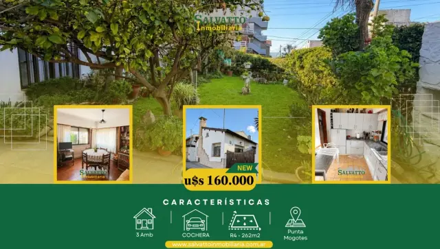 Casa en venta en Punta Mogotes