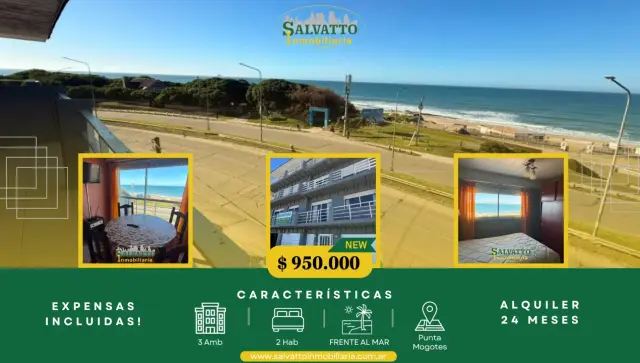 Departamento en alquiler en Punta Mogotes