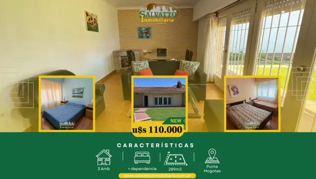 Casa en venta en Punta Mogotes