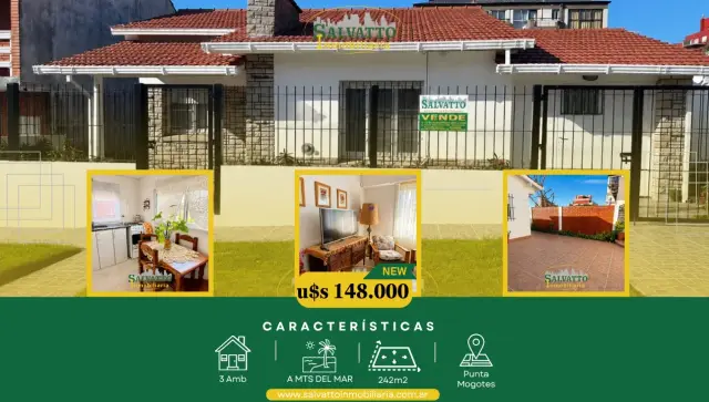 Casa en venta en Punta Mogotes