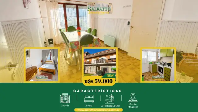 Departamento en venta en Punta Mogotes