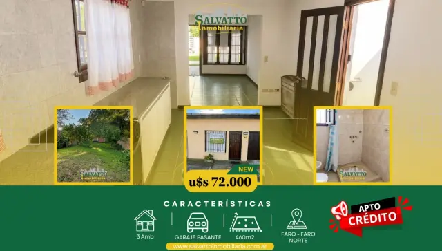 Casa en venta en Faro Norte