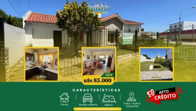 Casa en venta en Punta Mogotes