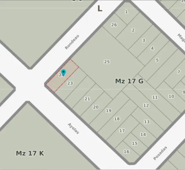Terreno en venta en VILLA LOURDES