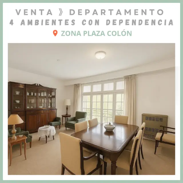 Departamento de 4 ambientes en venta en Centro
