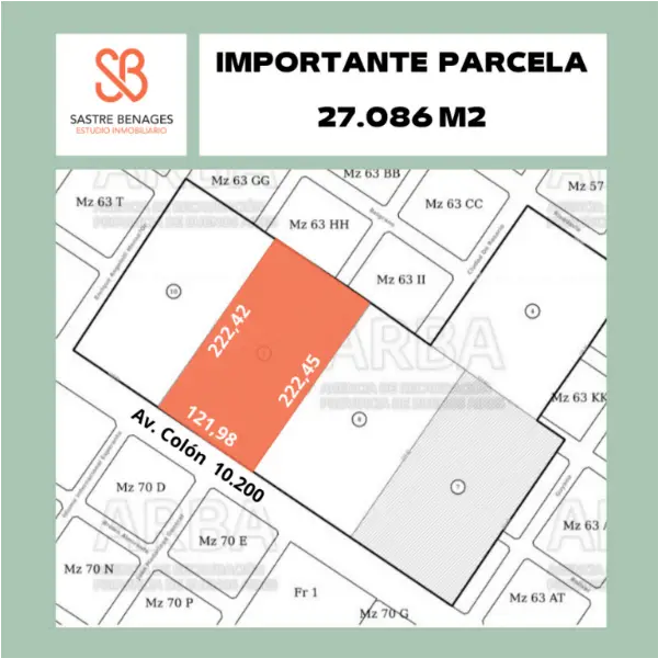Terreno en venta en AMEGHINO FLORENTINO