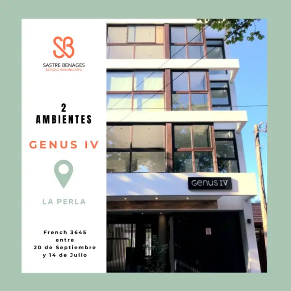 Departamento de 2 ambientes en venta en NUEVA POMPEYA