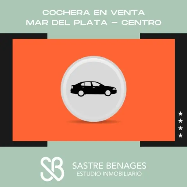 Cochera en venta en Centro