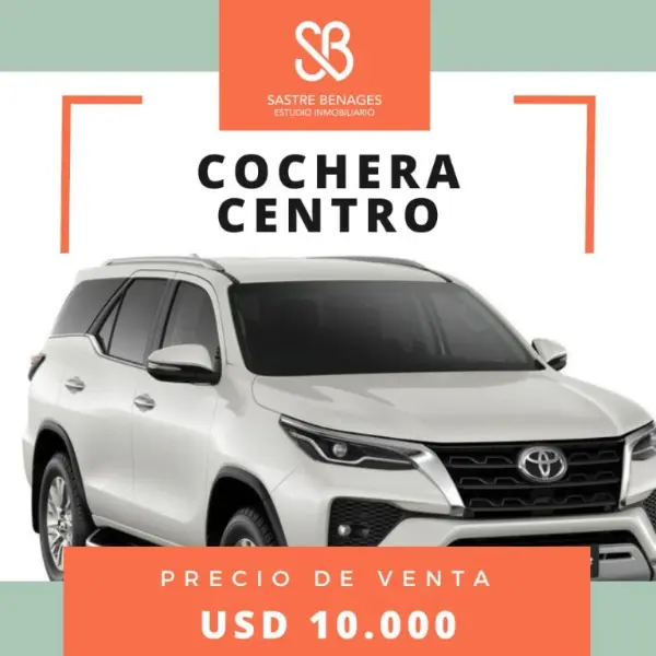 Cochera en venta en Centro