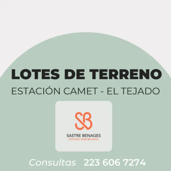 Terreno en venta en ESTACION CAMET